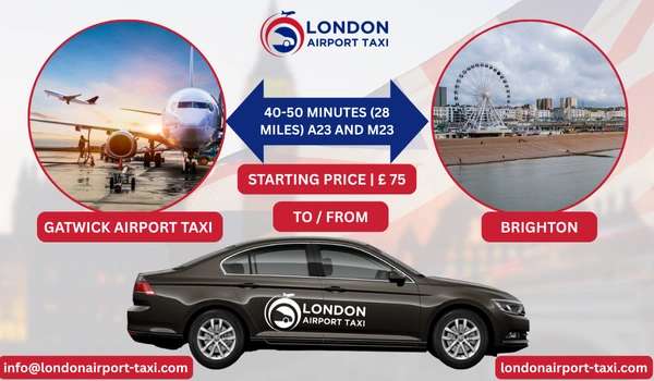 Brighton to Gatwick Airport Taxi Transfer Service