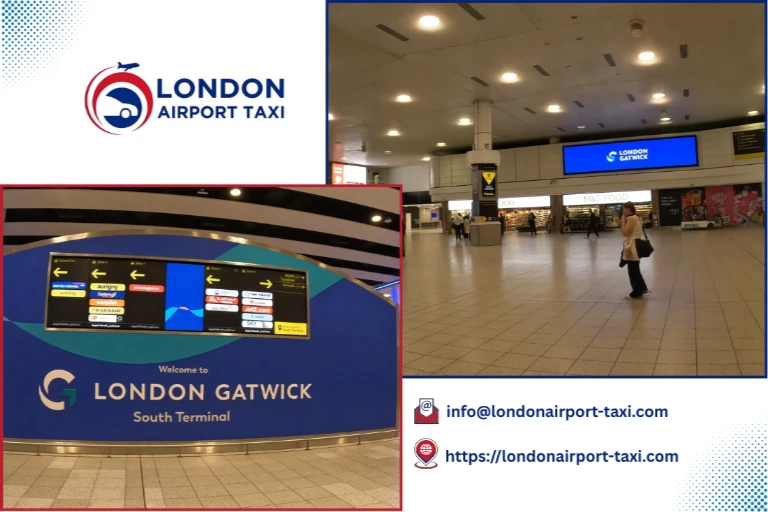 Gatwick Airport arrival pickup at North and South Terminals