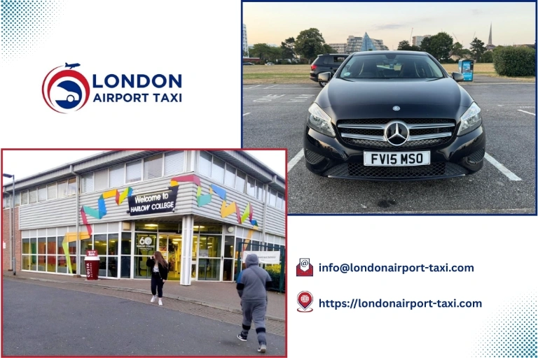 London Airport Taxi - Stansted to Harlow transfer service