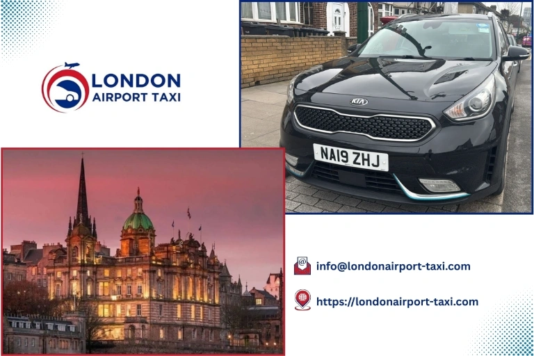 London Airport Taxi - Stansted to Edinburgh transfer service