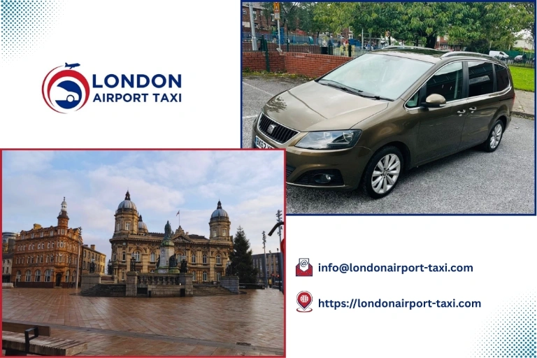 London Airport Taxi - Stansted to Hull transfer service