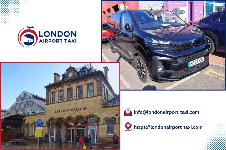 London Airport Taxi – Stansted to Preston transfer