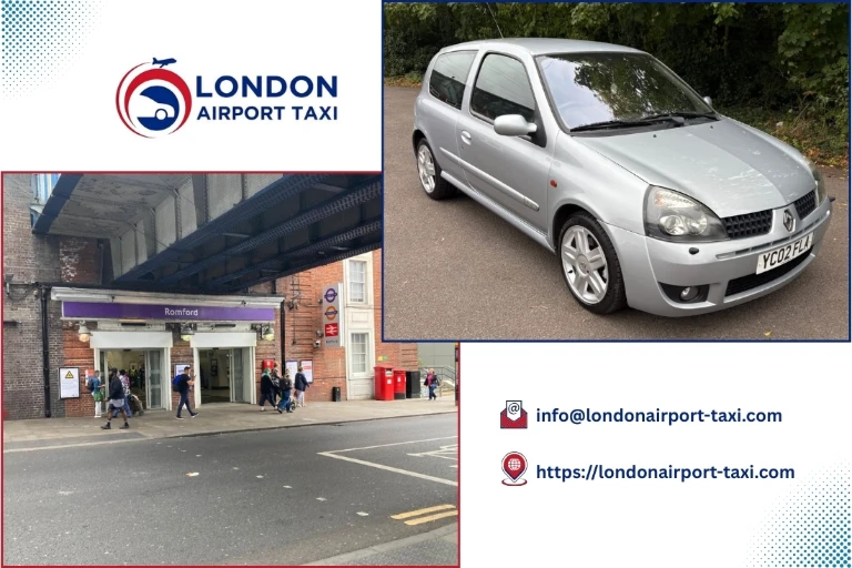 London Airport Taxi – London City to Romford transfer