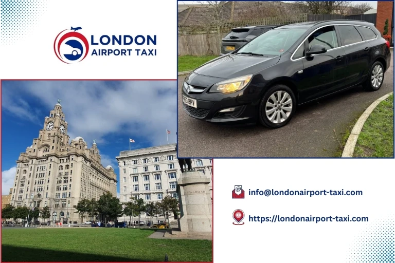 London Airport Taxi – London City to Liverpool long-distance transfer