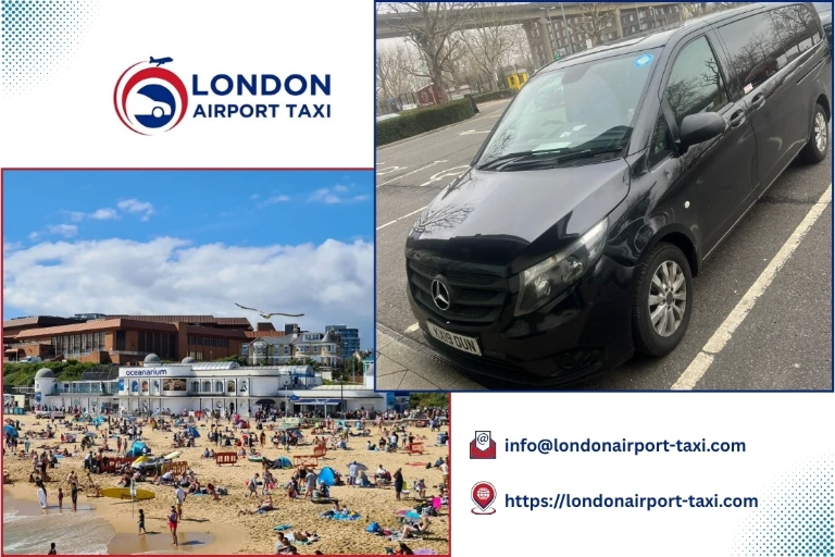 London Airport Taxi – London City to Bournemouth beach resort transfer