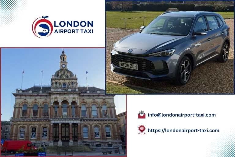 London Airport Taxi – London City to Ipswich Suffolk transfer