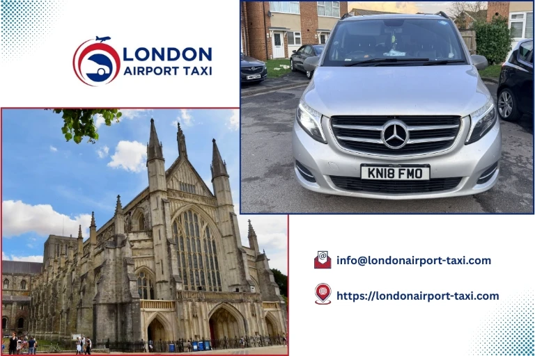 London Airport Taxi - London City to Winchester Hampshire transfer