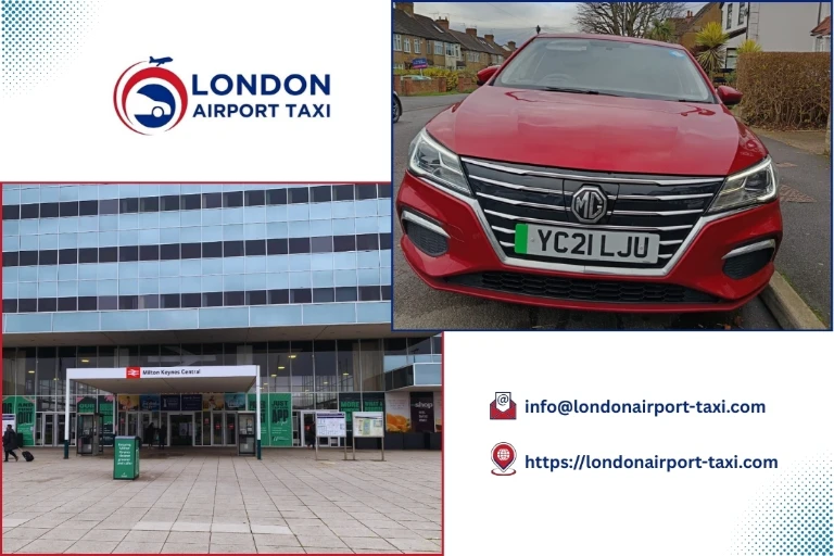 Taxi from Southend Airport to Milton Keynes