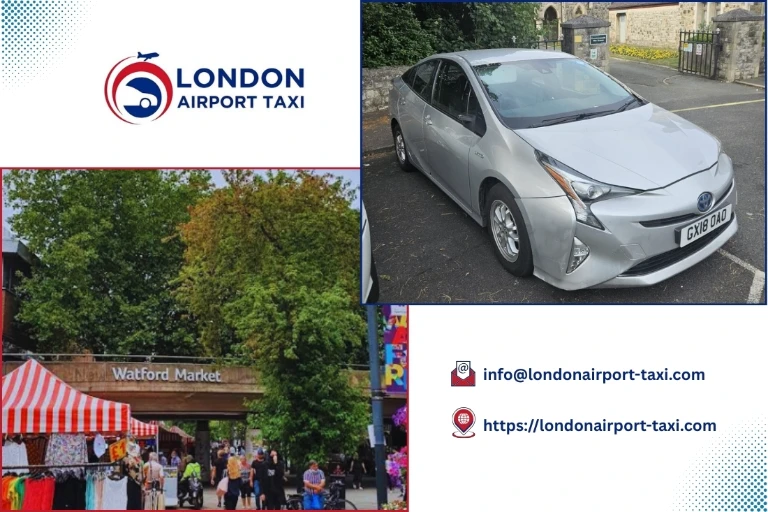 Taxi from Southend Airport to Watford