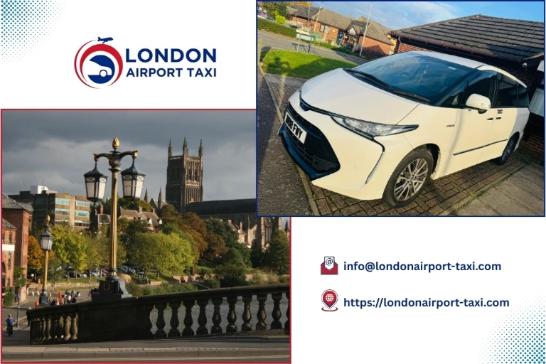 Taxi from Southend Airport to Worcester
