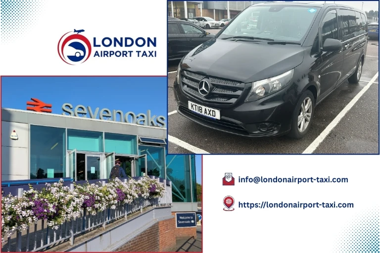 Professional Gatwick Airport taxi service from Sevenoaks to Gatwick Airport