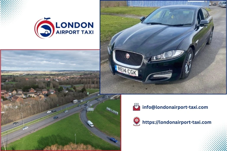 Professional Gatwick Airport taxi service from Basildon to Gatwick Airport