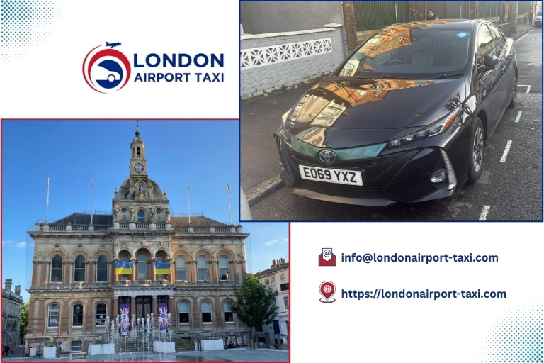 Professional Gatwick Airport taxi service from Ipswich to Gatwick Airport