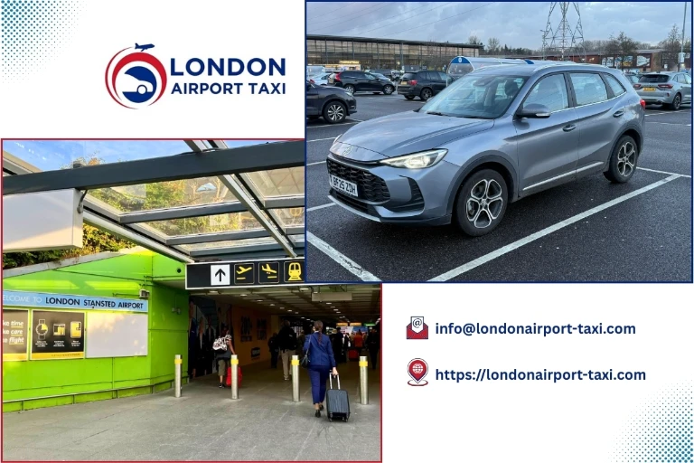 London Airport Taxi - Luton to Stansted cross-country transfer