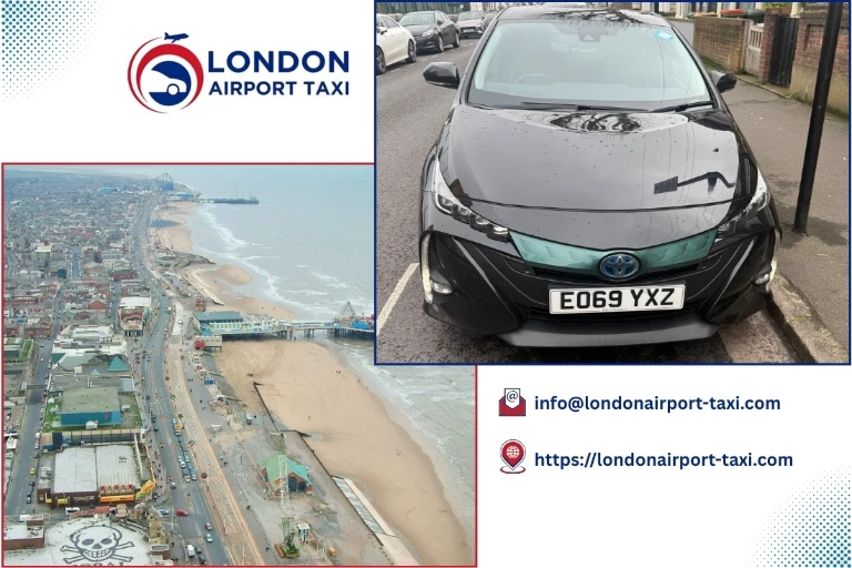 Professional taxi service from Blackpool to Heathrow Airport