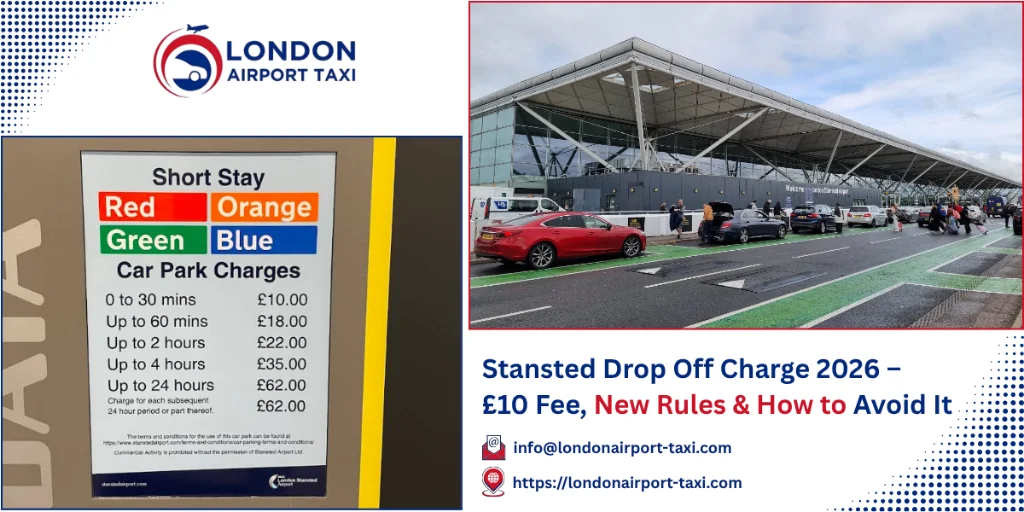 Stansted Drop Off Charge 2026 – £10 Fee, Rules & How to Avoid It