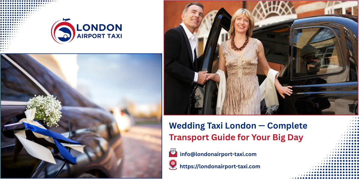 Wedding Taxi London 2026 — Bridal Cars, Guest Transport & Airport Pickups