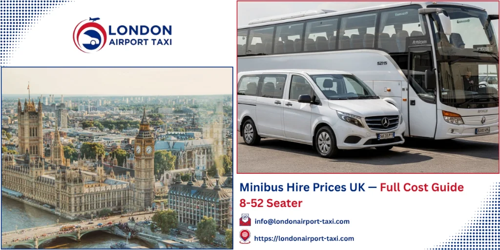 Minibus Hire Prices UK 2026 — Full Cost Guide 8-52 Seater