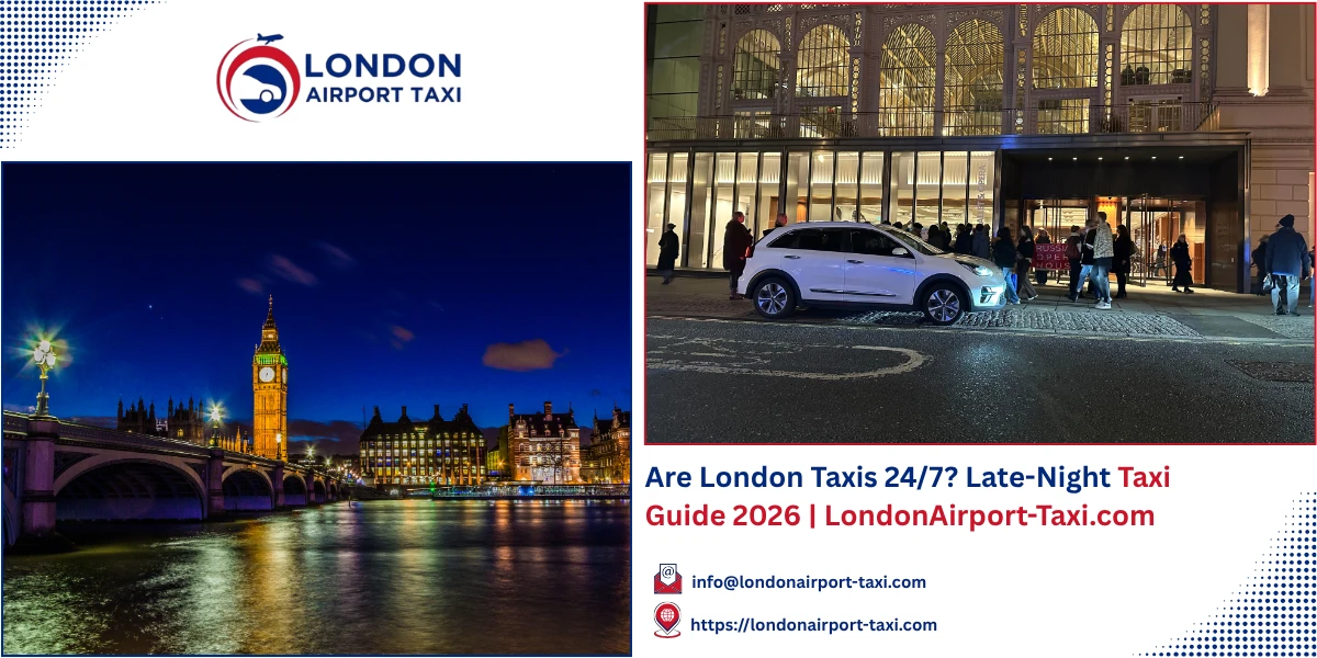 Are London Taxis 24/7? Late-Night Taxi Guide 2026
