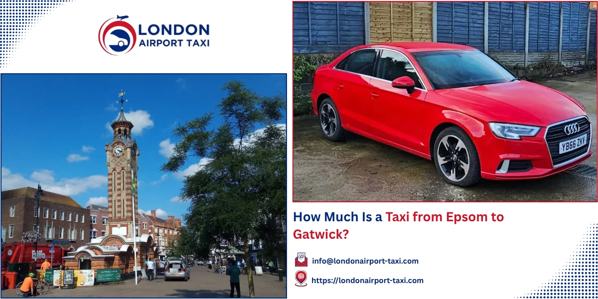 How Much Is a Taxi from Epsom to Gatwick? 2026 Guide (£55–£90)