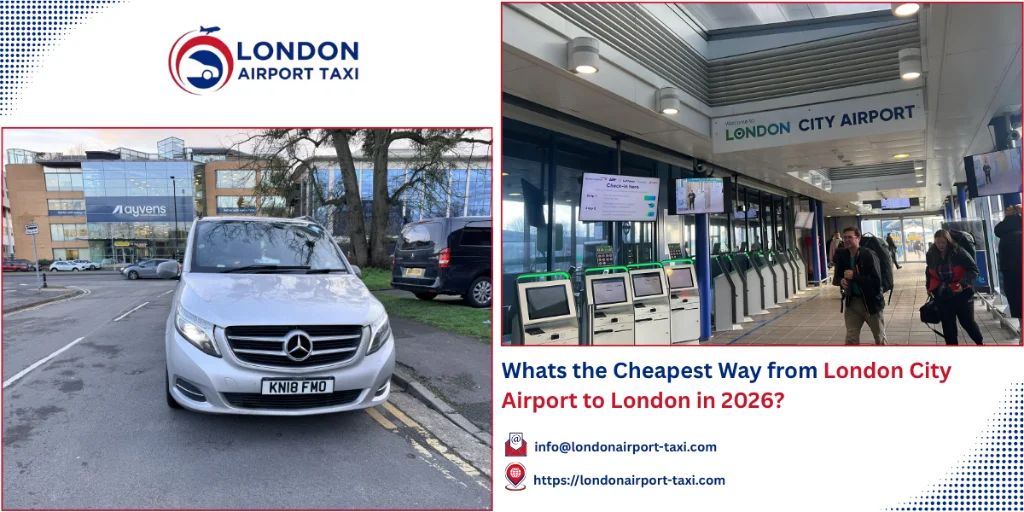 Cheapest Way London City Airport to London 2026 — DLR £3.30