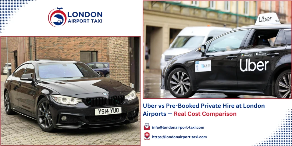 Uber vs Private Hire London Airports 2026 — Real Cost