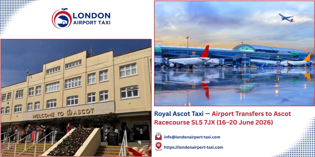Royal Ascot Taxi — Airport Transfers to Ascot SL5 7JX 2026