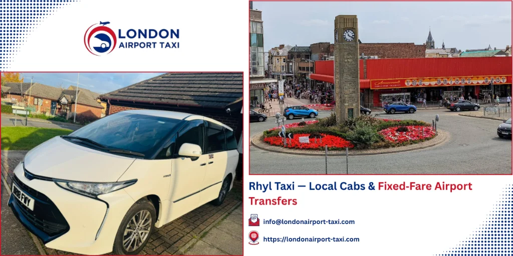 Rhyl Taxi & Airport Transfers | Fixed Fares 2026