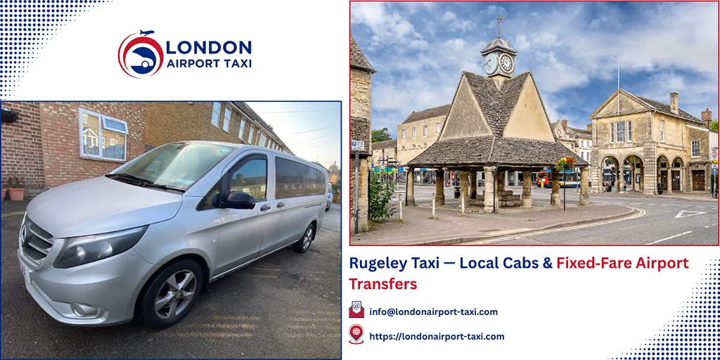 Rugeley Taxi & Airport Transfers | Fixed Fares 2026