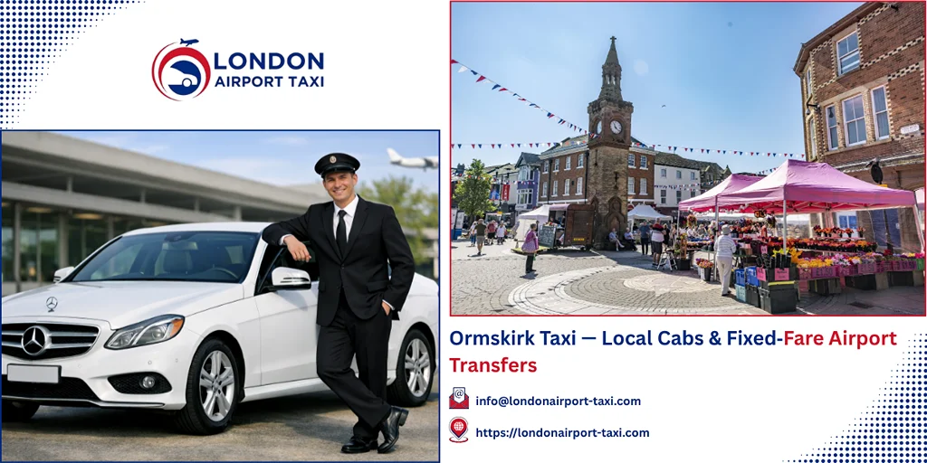 Ormskirk Taxi & Airport Transfers | Fixed Fares 2026