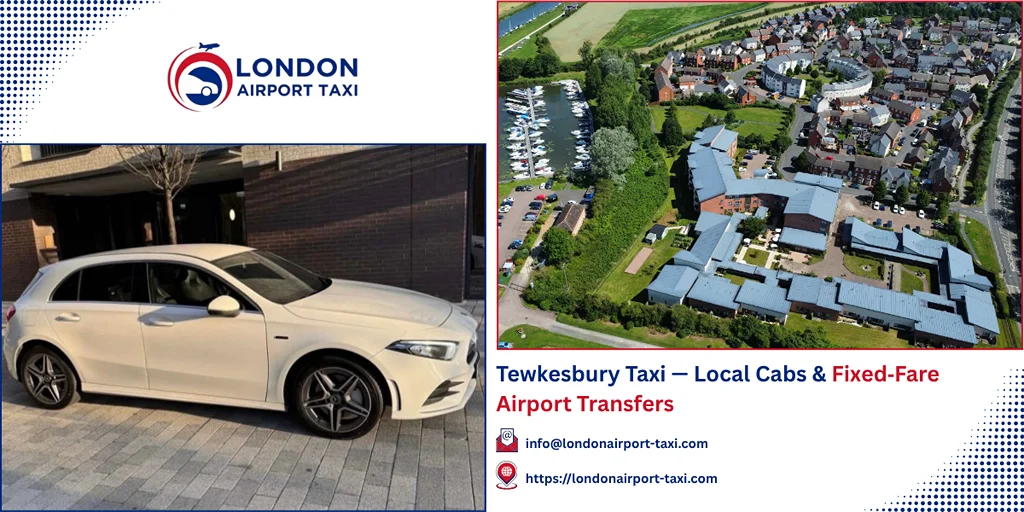 Tewkesbury Taxi & Airport Transfers | Fixed Fares 2026