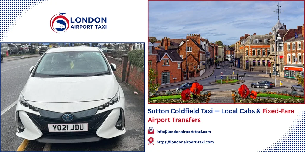Sutton Coldfield Taxi & Airport Transfers | Fixed Price 2026