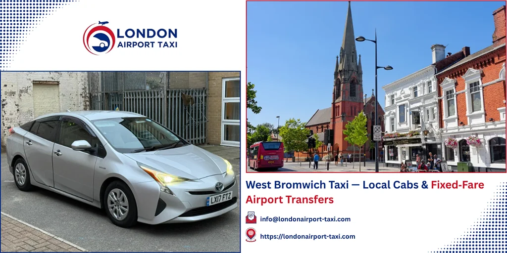 West Bromwich Taxi & Airport Transfers | Fixed Price 2026