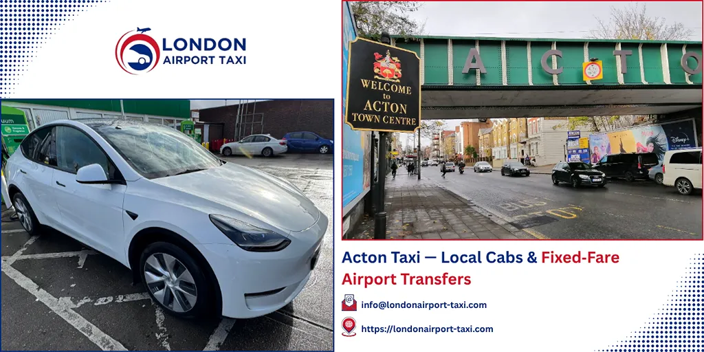 Acton Taxi & Airport Transfers | Fixed Price 2026