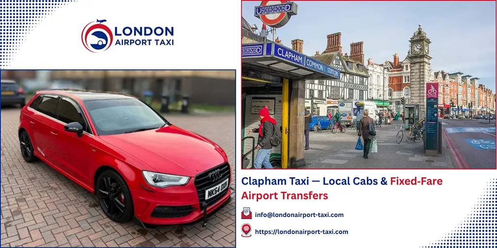 Clapham Taxi & Airport Transfers | Fixed Price 2026